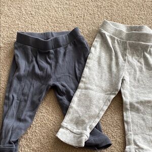 Kids Bottoms in Gray and Light Gray